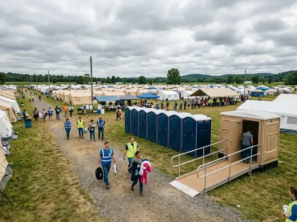 disaster-relief-camp-restrooms-010 — frequently asked questions, Dumpster & Portable Bathrooms Rental in Scott City, KS